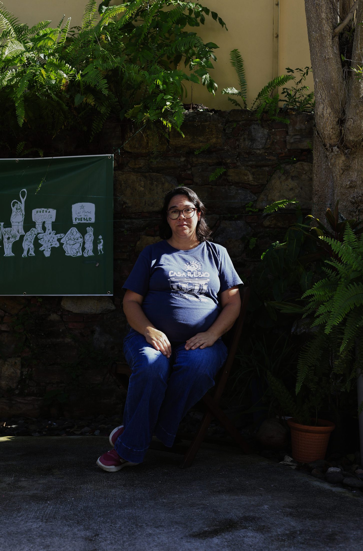 Cabo Rojo (PUERTO RICO), 04/08/2026.- Biologist Sirena Montalvo during an interview for The Parlor Magazine. The Parlor Magazine/Thais Llorca