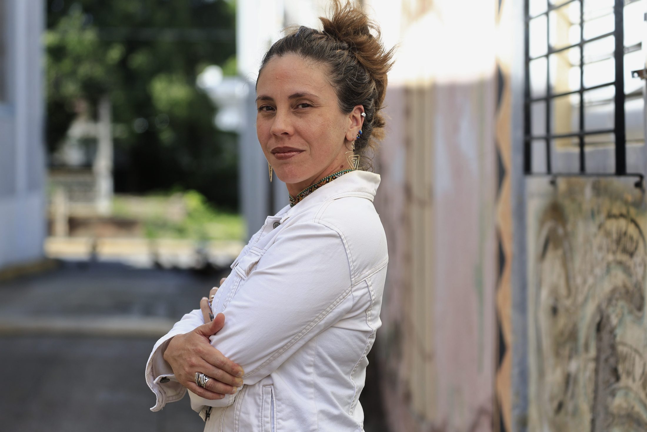 Cabo Rojo (PUERTO RICO), 04/08/2026.- Writer Beatriz Llenín Figueroa during an interview for The Parlor Magazine. The Parlor Magazine/Thais Llorca
