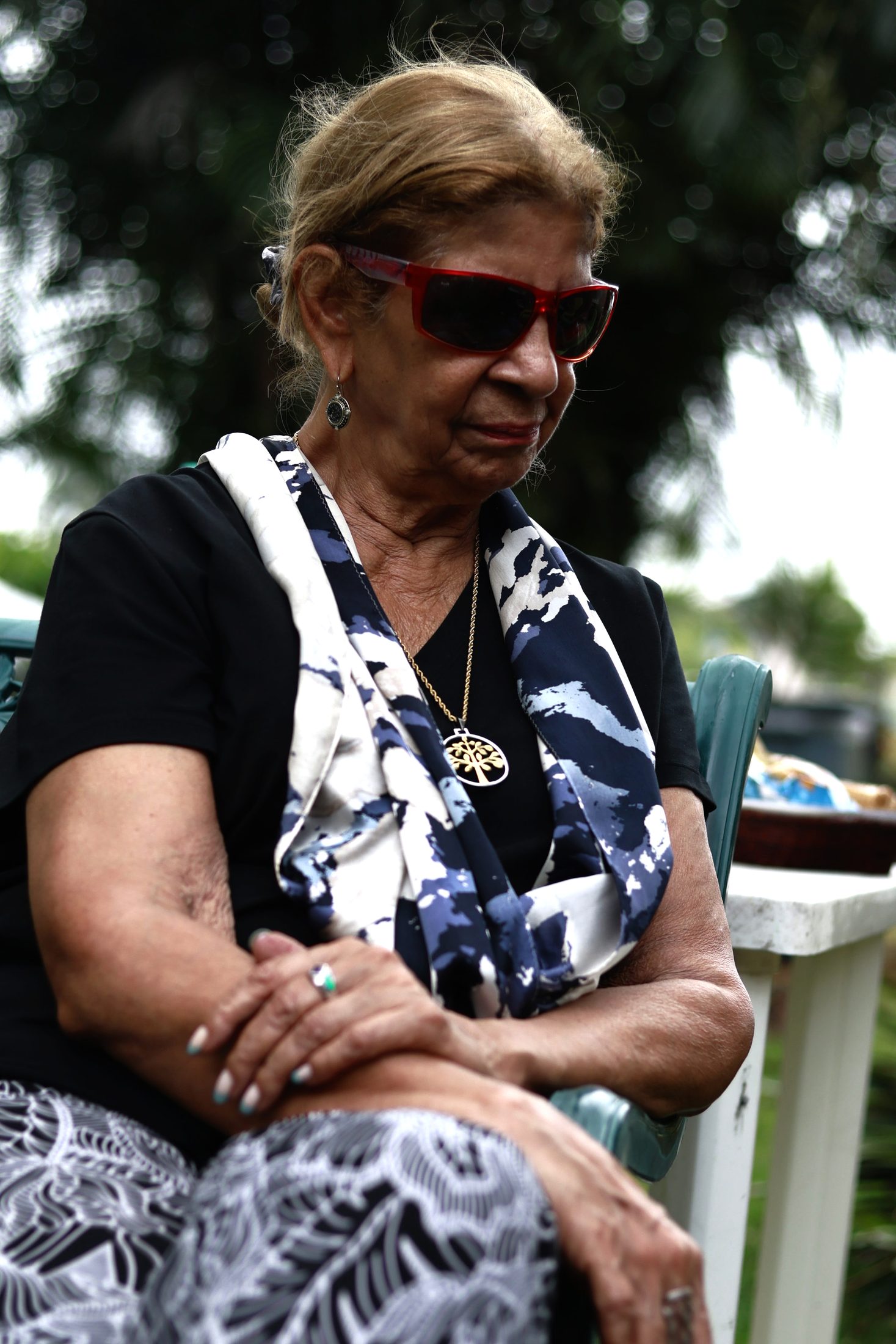 San Juan (PUERTO RICO), 06/25/2026. América Facundo Rosado during a meeting of Las Lolitas. Las Lolitas are a feminist, pro-independence group that honors the nationalist Lolita Lebrón. The Parlor Magazine/Thais Llorca