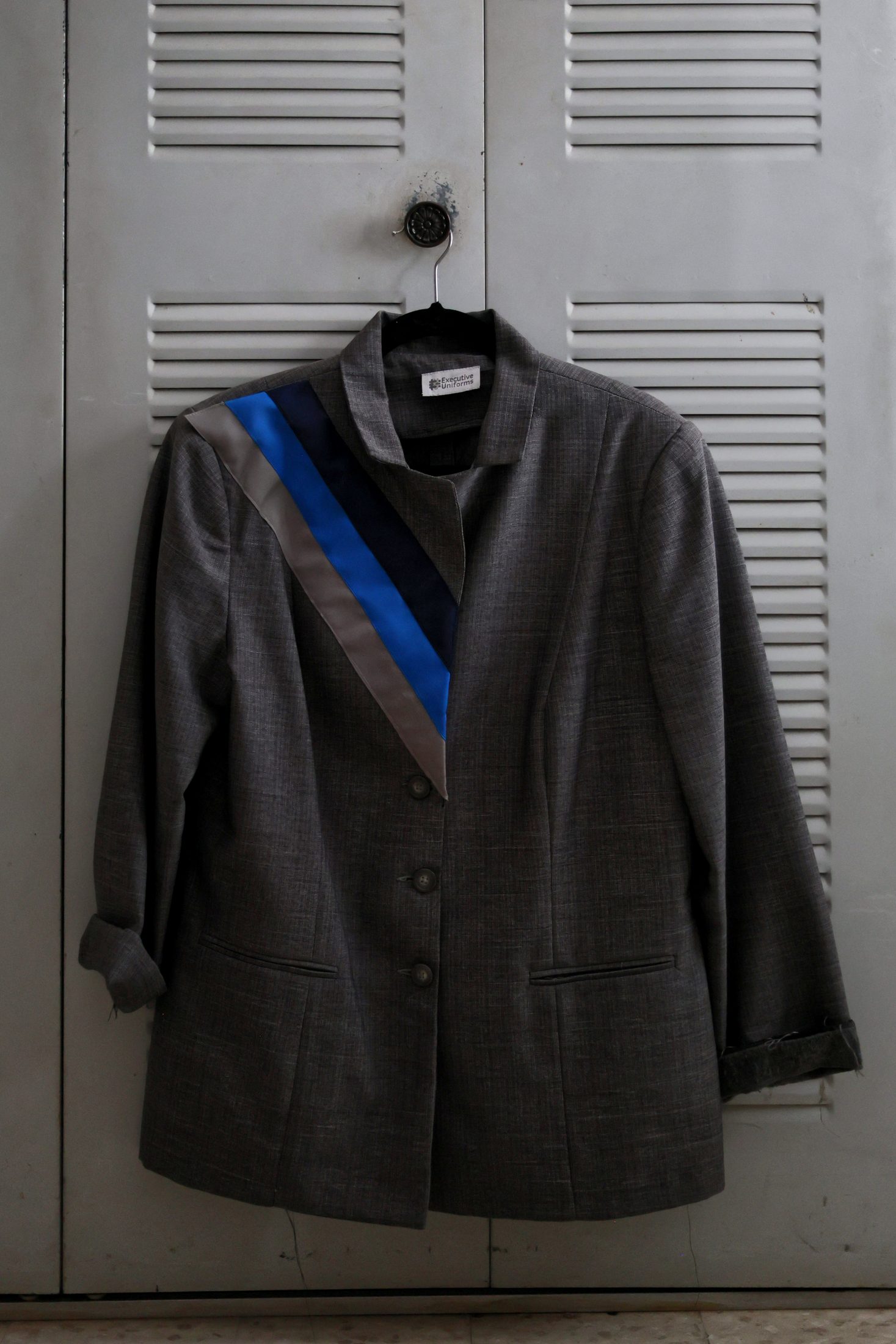 San Juan (PUERTO RICO), 06/25/2026. A Lolita jacket hangs in a closet at the home of one of the group's members. Las Lolitas are a feminist, pro-independence group that honors the nationalist Lolita Lebrón. The Parlor Magazine/Thais Llorca