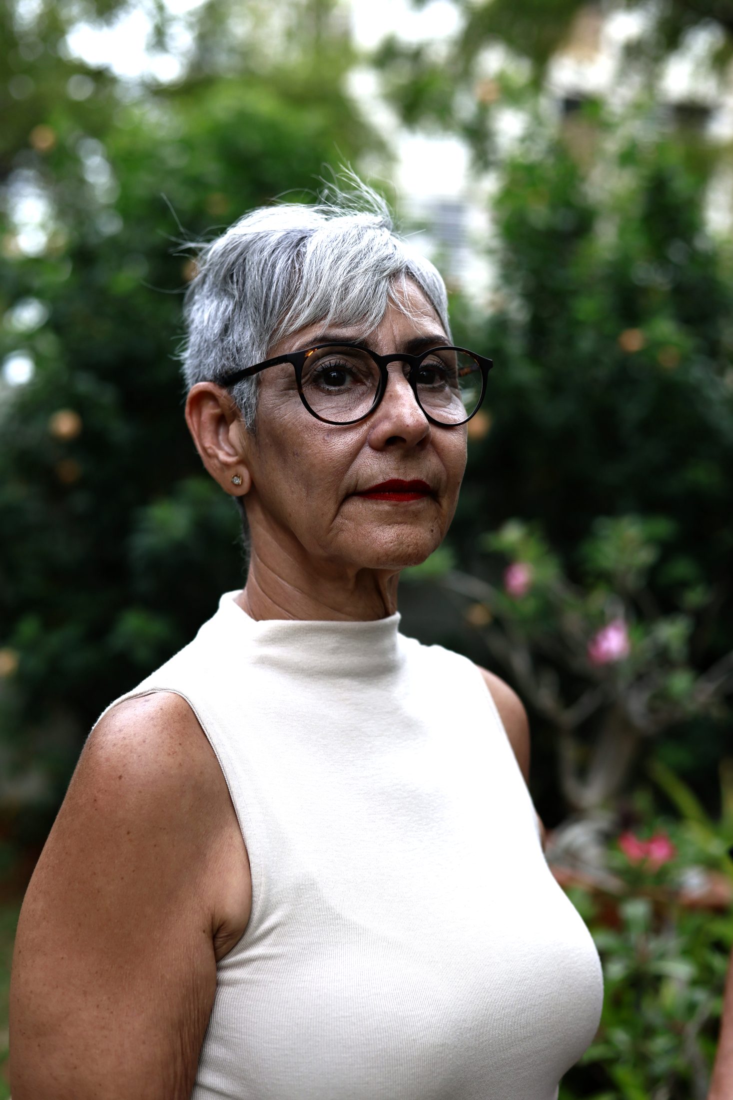San Juan (PUERTO RICO), 06/25/2026. Norma Rodríguez Rodríguez during a meeting of Las Lolitas. Las Lolitas are a feminist, pro-independence group that honors the nationalist Lolita Lebrón. The Parlor Magazine/Thais Llorca